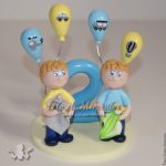 Figurine personnalisée anniversaire baptême communion – cake topper – sur mesure – cadeau parrain marraine