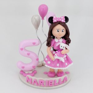 Figurine anniversaire 5 ans fille